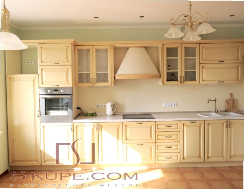 Кухня патіна дерево